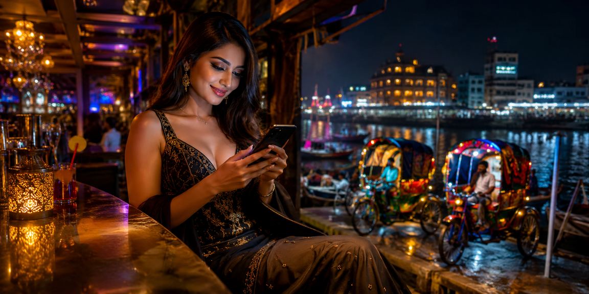 ঢাকায় রিকশায় বসে মোবাইলে 606 ক্যাসিনো প্রোমো ব্যবহার করছেন একজন যাত্রী